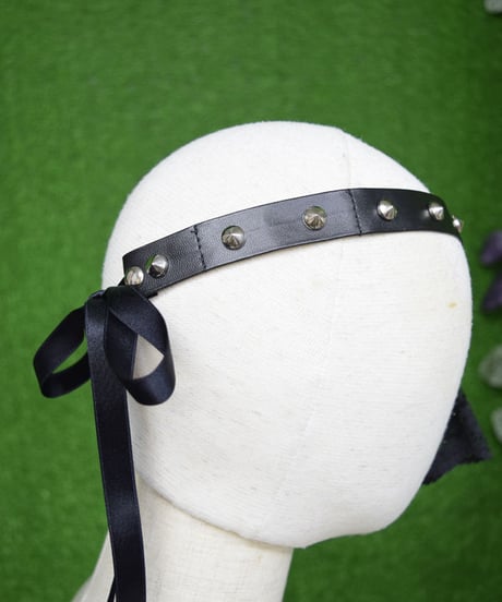 kki.2225　ゴージャスデコレーション眼帯。＜ドクロレース＞