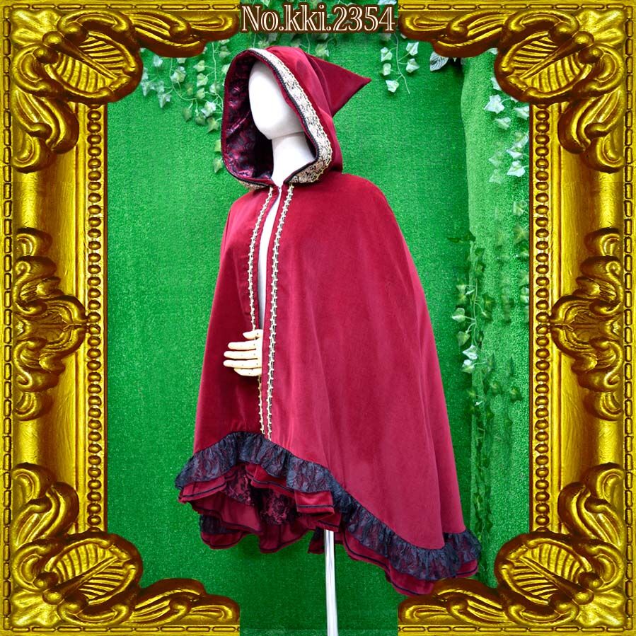 kki.2354 赤ずきんフードケープ | 危機裸裸商店WEBSHOP