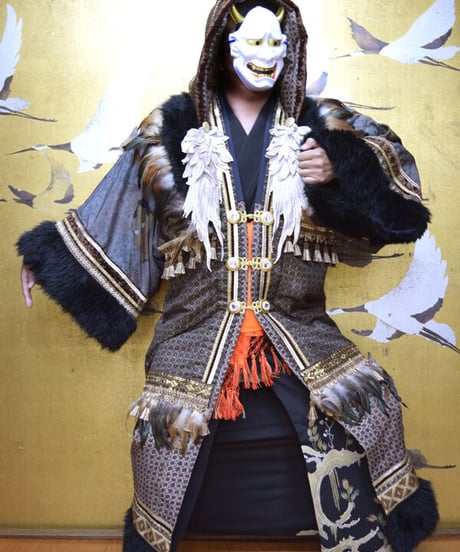 kki.2554　【KIMONO Custom】般若のKIMONOガウン。