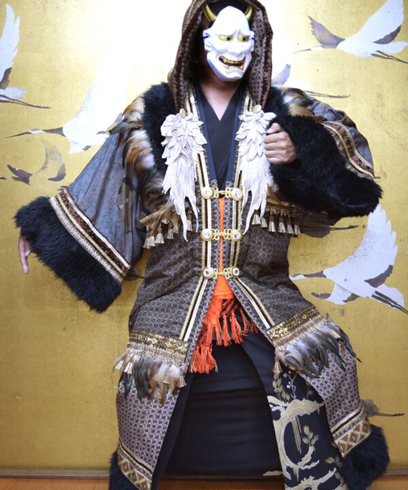 kki.2554 【KIMONO Custom】般若のKIMONOガウン。 | 危機裸裸商店W