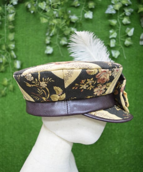 kki.2333　ヴィンテージローズ Police HAT。