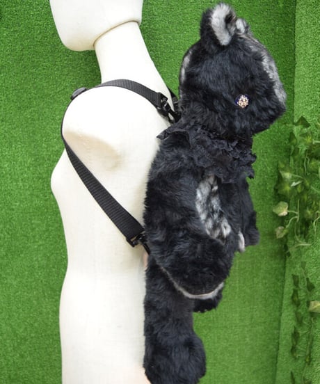 kki.2321　ゴシック黒くまちゃんBAG。