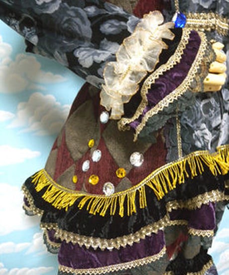 kki.1574　幸福の王子コルセットジャケット/王冠＆ドロワーズSet