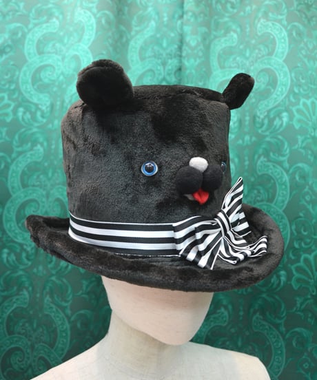 kki.2627　くろくまちゃんシルクHAT。