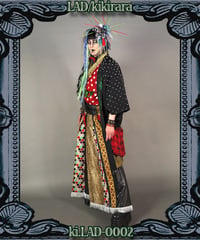 ki-LAD.0002　LAD/kikirara  psycho carnival。羽織袴着物Set