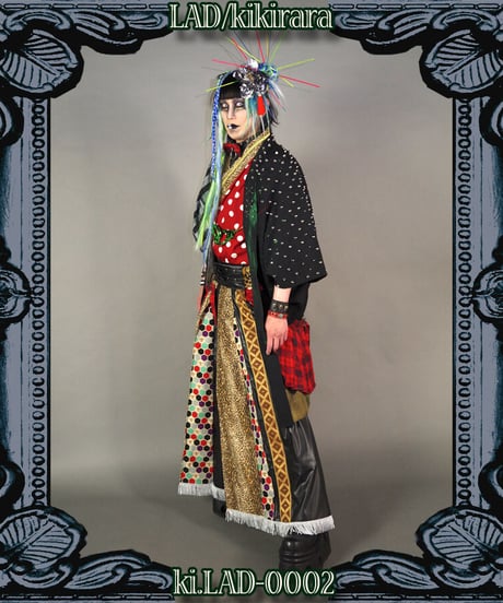 ki-LAD.0002　LAD/kikirara  psycho carnival。羽織袴着物Set