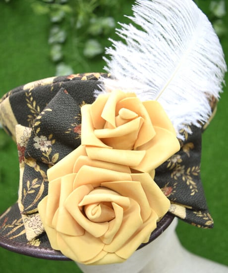 kki.2333　ヴィンテージローズ Police HAT。
