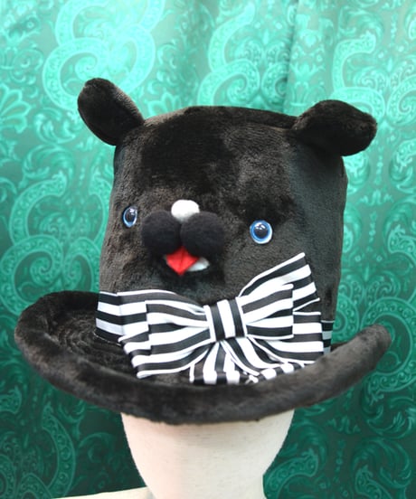kki.2627　くろくまちゃんシルクHAT。