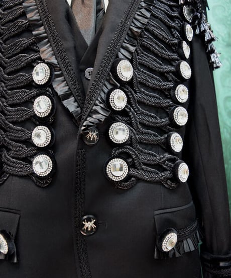 kki.2404　【Remake & Custom】BLACKスーツ。