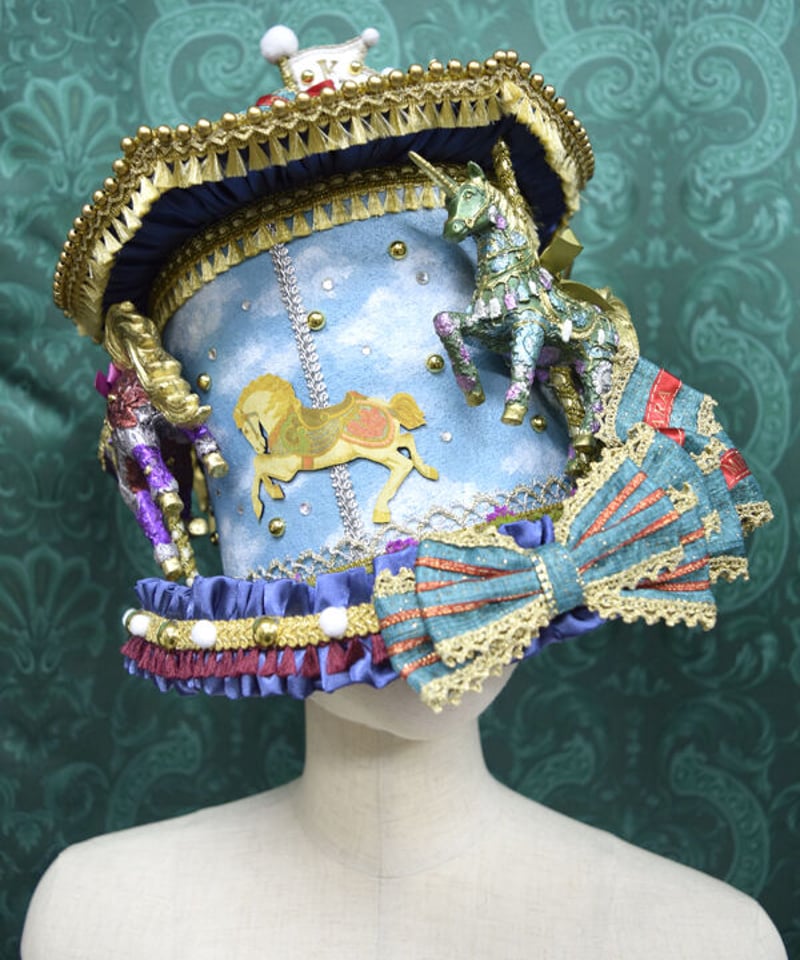 kki.2505 メリーゴーランドシルクHAT。Vol.3 | 危機裸裸商店WEBSHOP