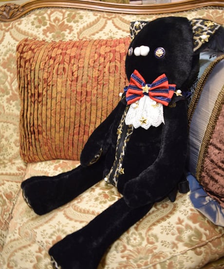 kki.2588　星の子ぬいぐるみBAG。＜クロネコにゃんちゃん＞