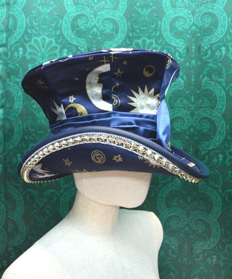 kki.2650　SUNRISE  SUNSET グラモフォンシルクHAT。