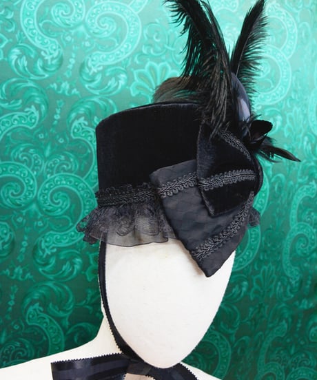 kki.2724　漆黒のトークHAT。