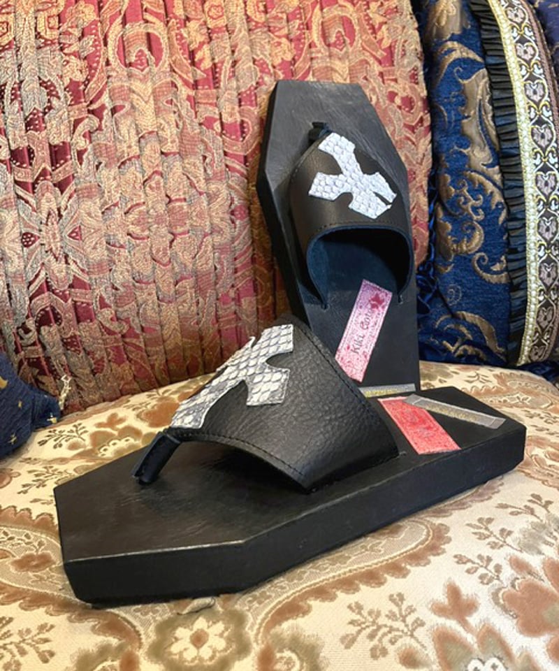 ki-DI.003 Coffin sandals。＜Mサイズ＞ | 危機裸裸商店WEBSHOP