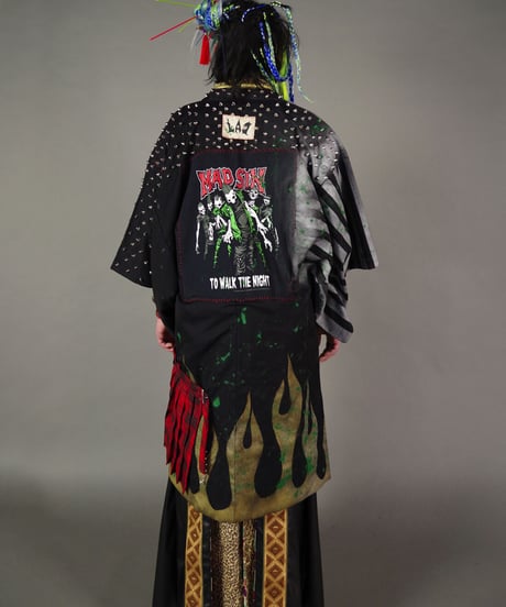 ki-LAD.0002　LAD/kikirara  psycho carnival。羽織袴着物Set