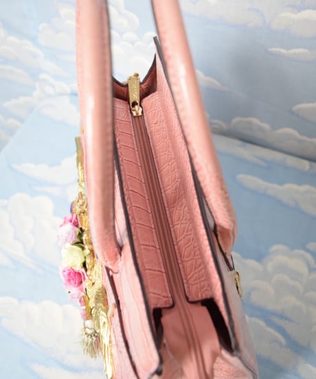 kki.2031　バタフライヘヴンピンクカスタムバーキンBAG。