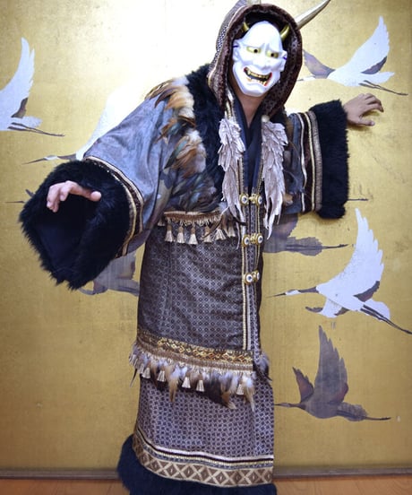 kki.2554　【KIMONO Custom】般若のKIMONOガウン。