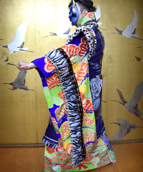 kki.2548　【KIMONO Custom】悪鬼滅殺特攻KIMONOガウン。