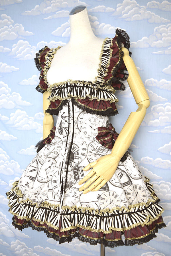 kki.2063 時の番人サスペンダー風オーバースカートコルセット