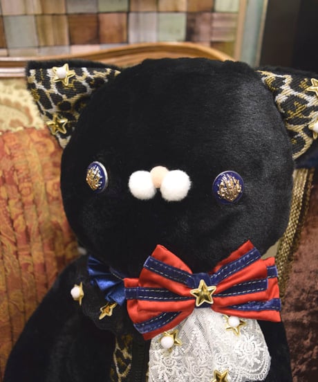 kki.2588　星の子ぬいぐるみBAG。＜クロネコにゃんちゃん＞