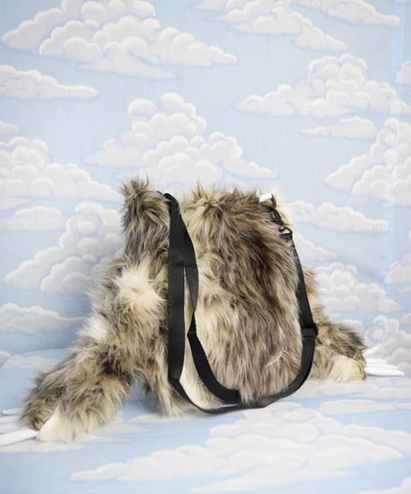 kki.2059　モケモケナニモノちゃんポシェットBAG。