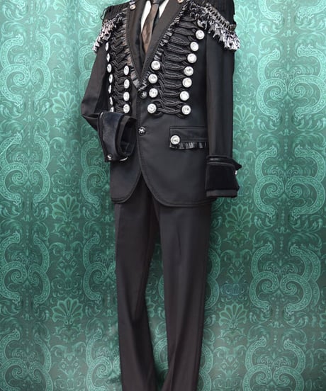 kki.2404　【Remake & Custom】BLACKスーツ。