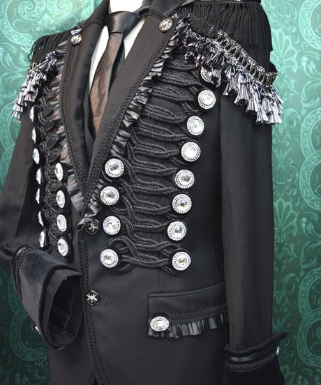 kki.2404　【Remake & Custom】BLACKスーツ。