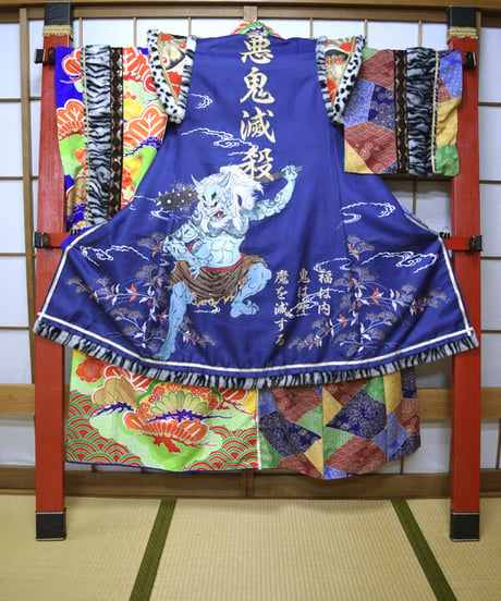 kki.2548　【KIMONO Custom】悪鬼滅殺特攻KIMONOガウン。