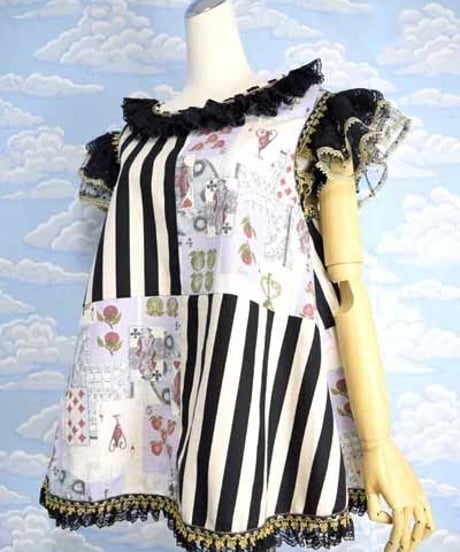 kki.2012　トランプ兵ドロワーズ＆チュニックSETUP。 ＜ブラック＞
