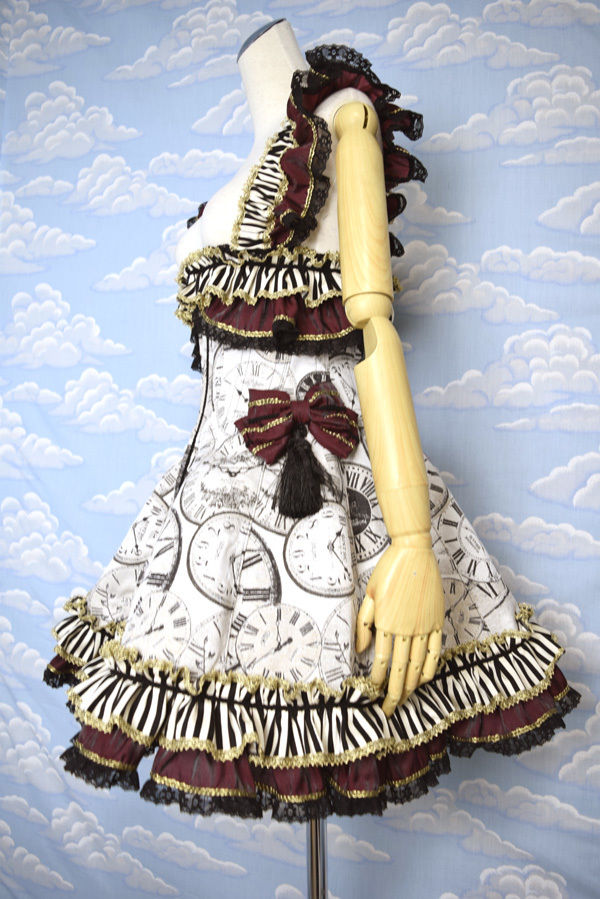 kki.2063 時の番人サスペンダー風オーバースカートコルセット。 | 危機 kki.2063 時の番人サスペンダー風オーバースカートコルセット。 | 危機