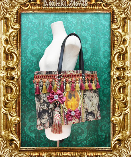 kki.2678　Queen Cat ゴブラントートBAG 。