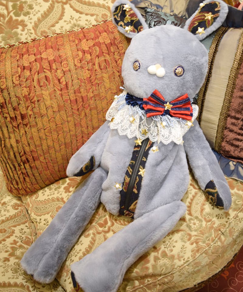 kki.2585 星の子ぬいぐるみBAG。＜グレーうさたん＞ | 危機裸裸