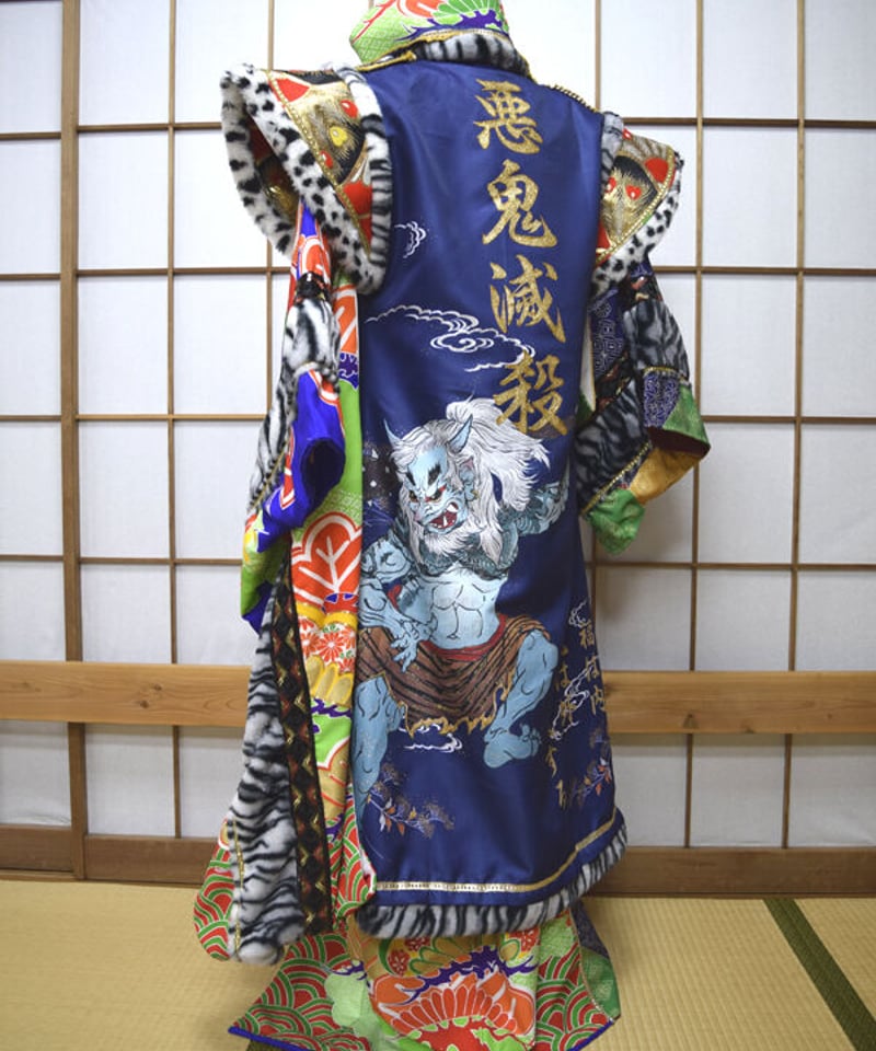 kki.2548 【KIMONO Custom】悪鬼滅殺特攻KIMONOガウン。 | 危機