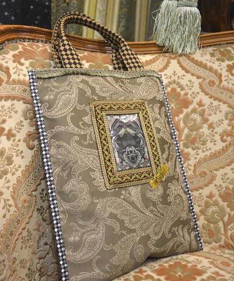 kki.SJ-002　SAKKIJEY◆collaboration　Art Tote BAG。＜ハサミと子山羊＞