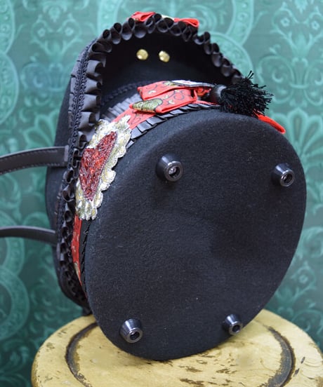kki.2386　白うさぎのマジックシルクHATBAG。＜トランプ＞
