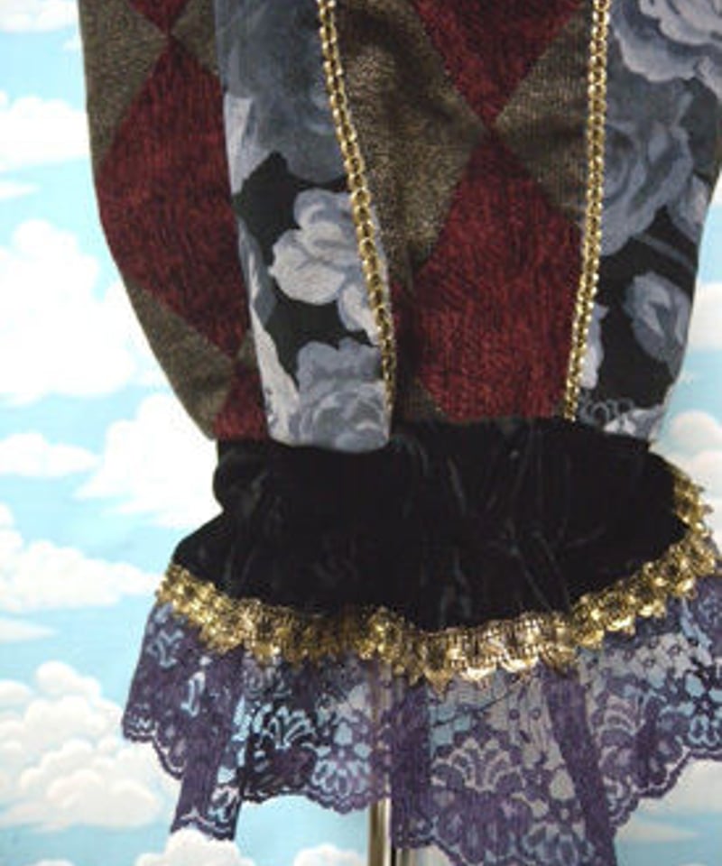 kki.1574 幸福の王子コルセットジャケット/王冠＆ドロワーズSet