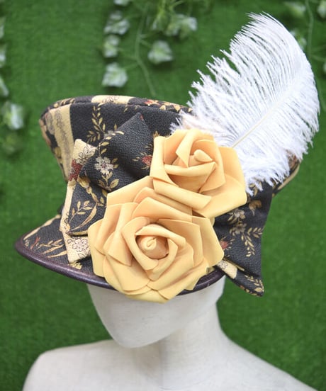 kki.2333　ヴィンテージローズ Police HAT。