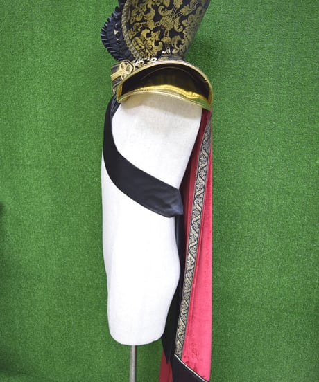 kki.2230　三国武将鎧風ワイドカラーマント。