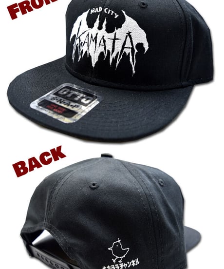 OGP.03-003　MAD city KAMATA CAP＜ブラック＞