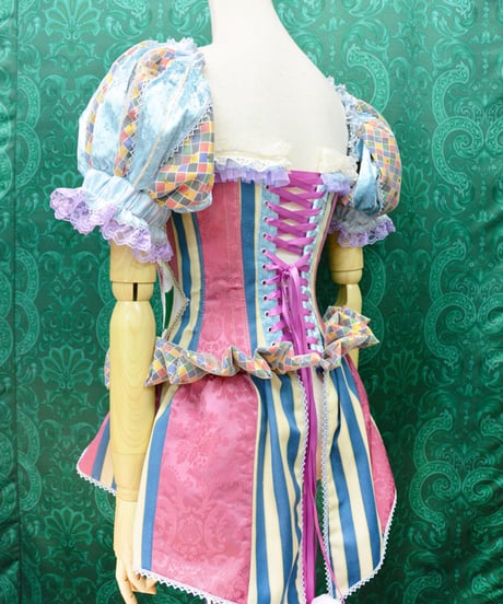 kki.2711　Fairy Tale Trump　ロングコルセット。