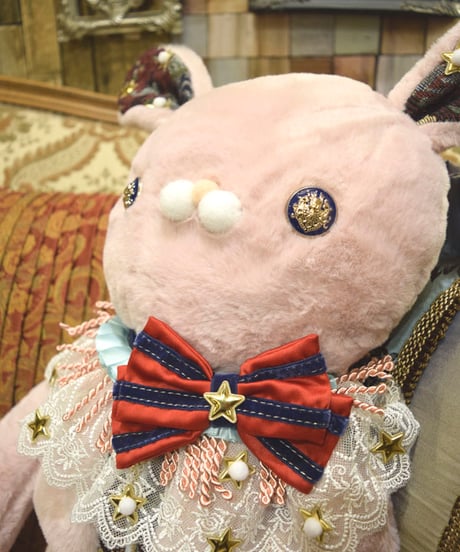 kki.2586　星の子ぬいぐるみBAG。＜ピンクうさたん＞