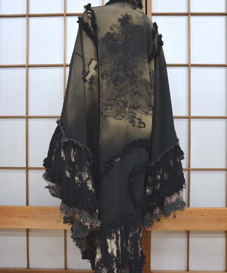 kki.2611　【KIMONO Custom】BOROBORO羽織。
