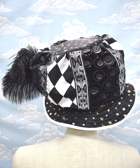 kki.2172　マジカルブラックシューHAT。