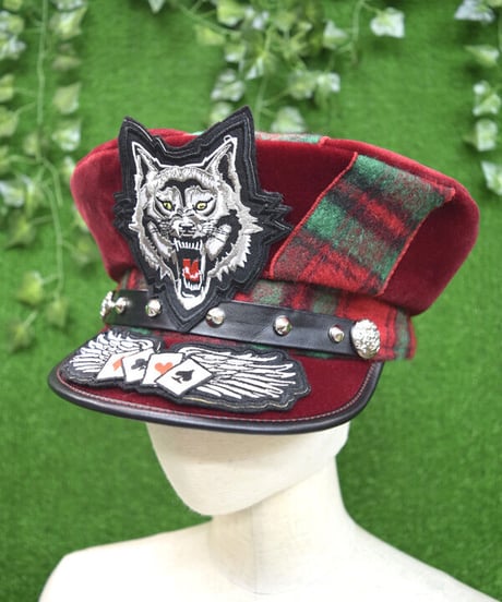 kki.2332　British POP Police HAT。