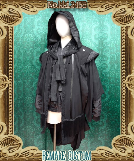 kki.2453　【Remake & Custom】羽織ブルゾンジャンパー。