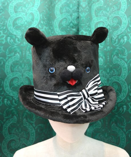 kki.2627　くろくまちゃんシルクHAT。