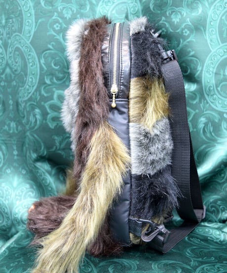 kki.2516　ナニモノちゃんBAG。 ＜クマゴロウくん＞