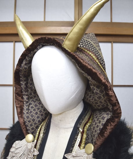 kki.2554　【KIMONO Custom】般若のKIMONOガウン。