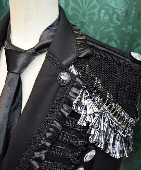 kki.2404　【Remake & Custom】BLACKスーツ。