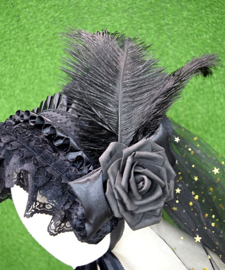 kki.2257　星屑の夜に咲く薔薇ベールドレスカクテル。